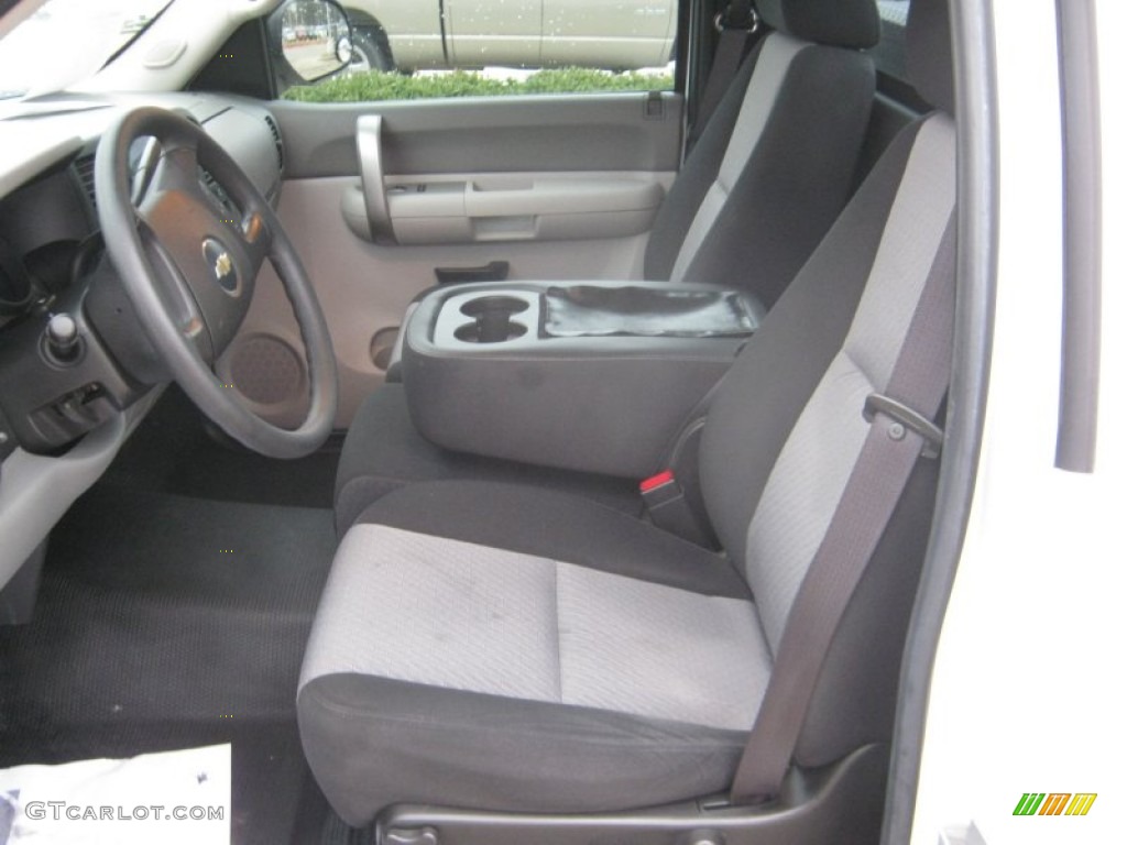 Light Titanium/Ebony Accents Interior 2008 Chevrolet Silverado 1500 LS Regular Cab Photo #59385521