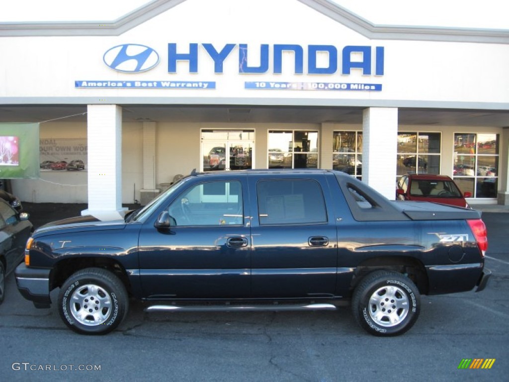 2006 Avalanche LT 4x4 - Dark Blue Metallic / Gray/Dark Charcoal photo #1