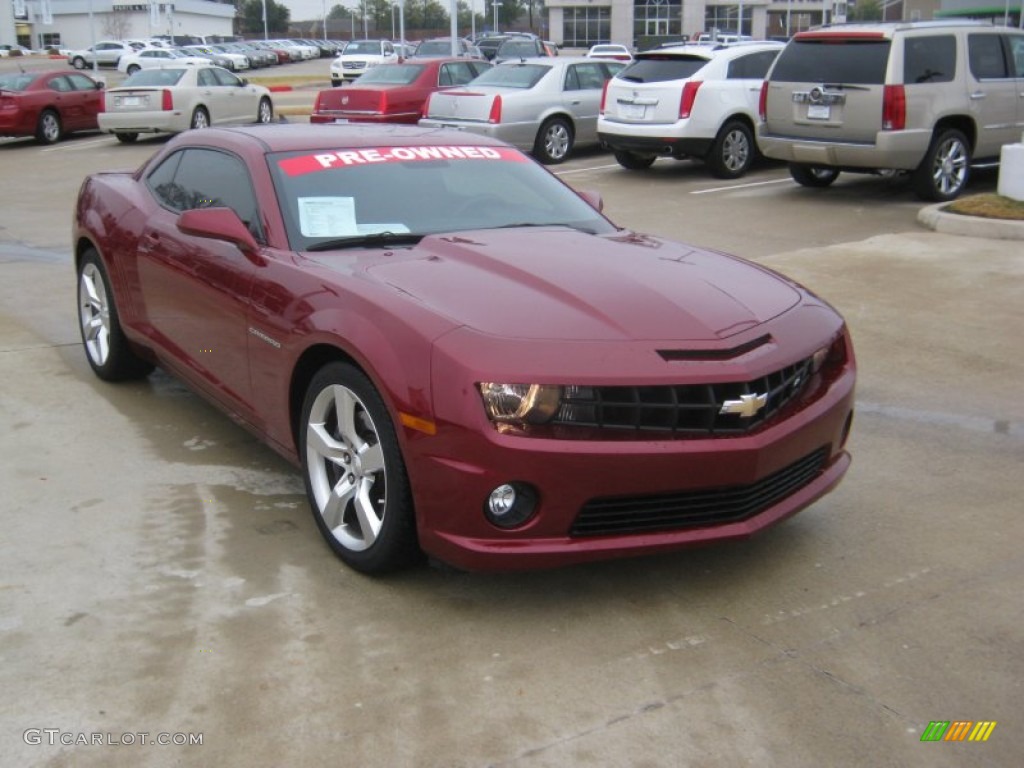 2010 Camaro SS Coupe - Red Jewel Tintcoat / Black photo #7