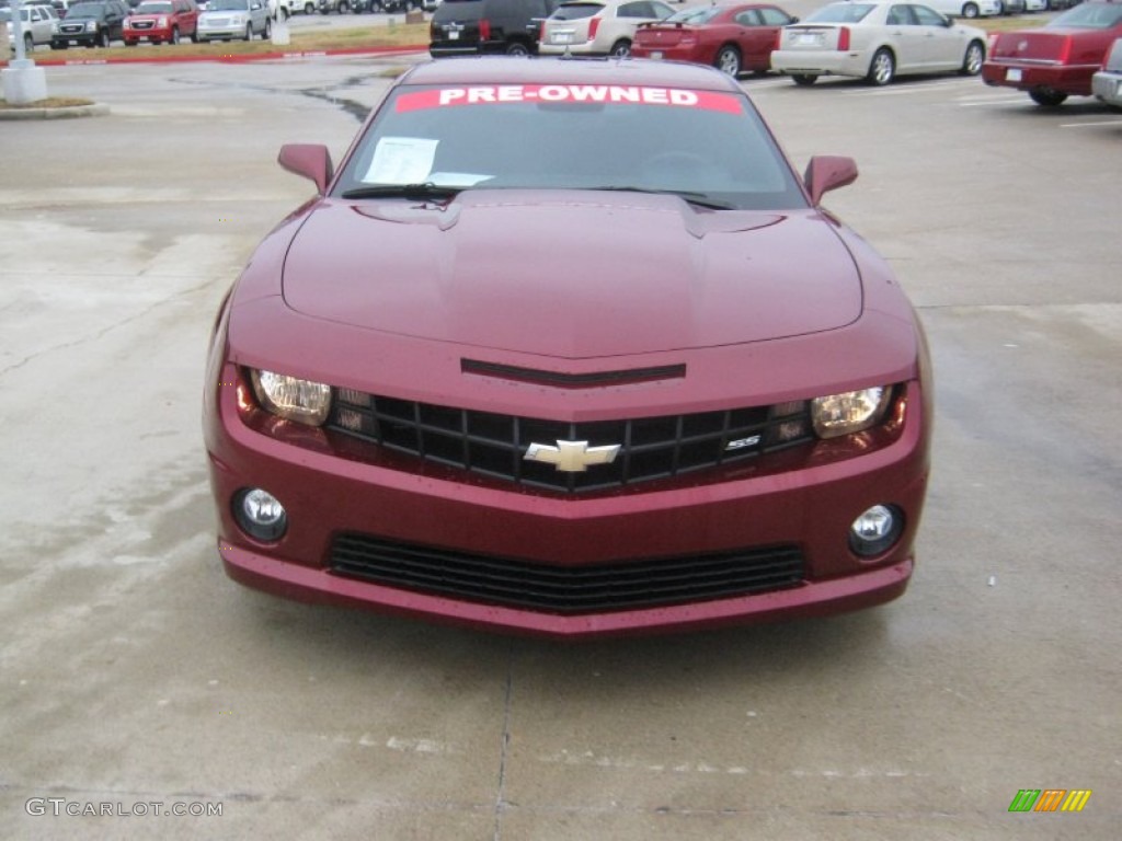 2010 Camaro SS Coupe - Red Jewel Tintcoat / Black photo #8