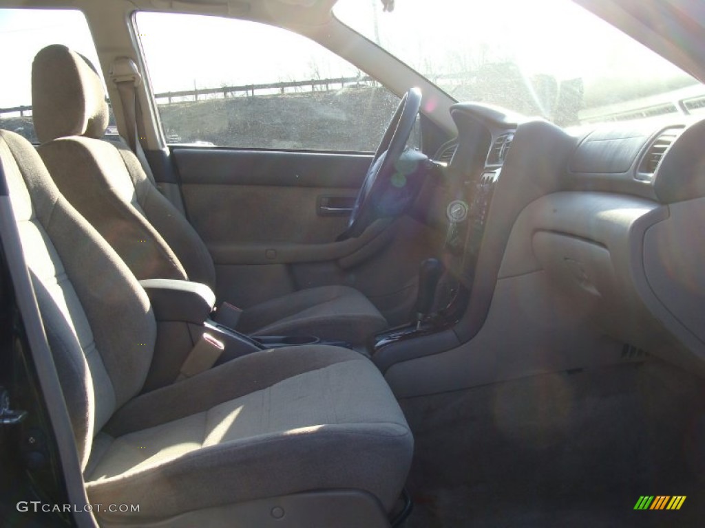 2002 Outback Wagon - Timberline Green / Beige photo #14