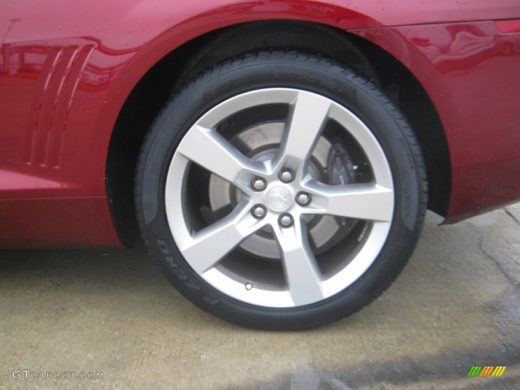 2010 Camaro SS Coupe - Red Jewel Tintcoat / Black photo #18