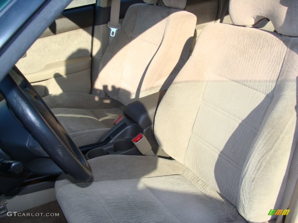 2002 Outback Wagon - Timberline Green / Beige photo #21