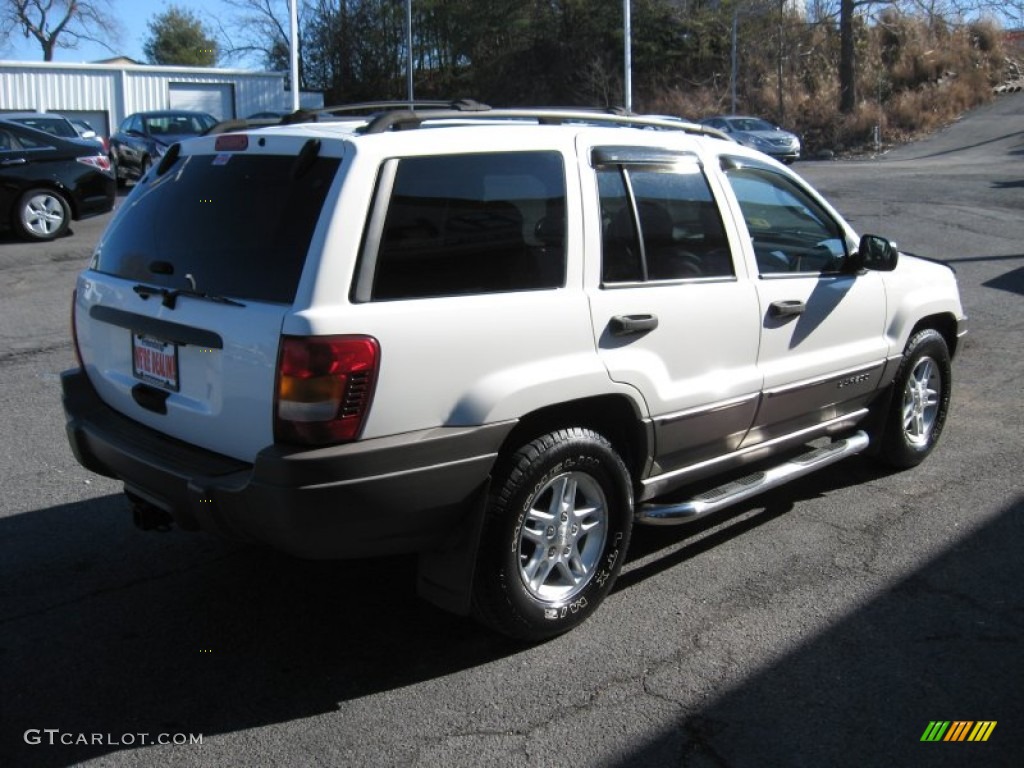 2003 Grand Cherokee Laredo 4x4 - Stone White / Dark Slate Gray photo #6