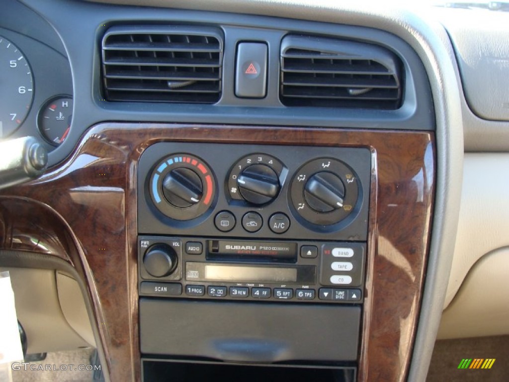 2002 Outback Wagon - Timberline Green / Beige photo #24