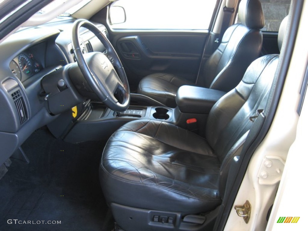 2003 Grand Cherokee Laredo 4x4 - Stone White / Dark Slate Gray photo #15