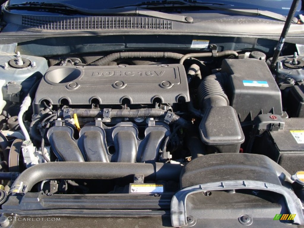 2010 Hyundai Sonata GLS 2.4 Liter DOHC 16-Valve CVVT 4 Cylinder Engine Photo #59386228