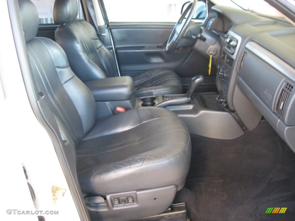 2003 Grand Cherokee Laredo 4x4 - Stone White / Dark Slate Gray photo #21