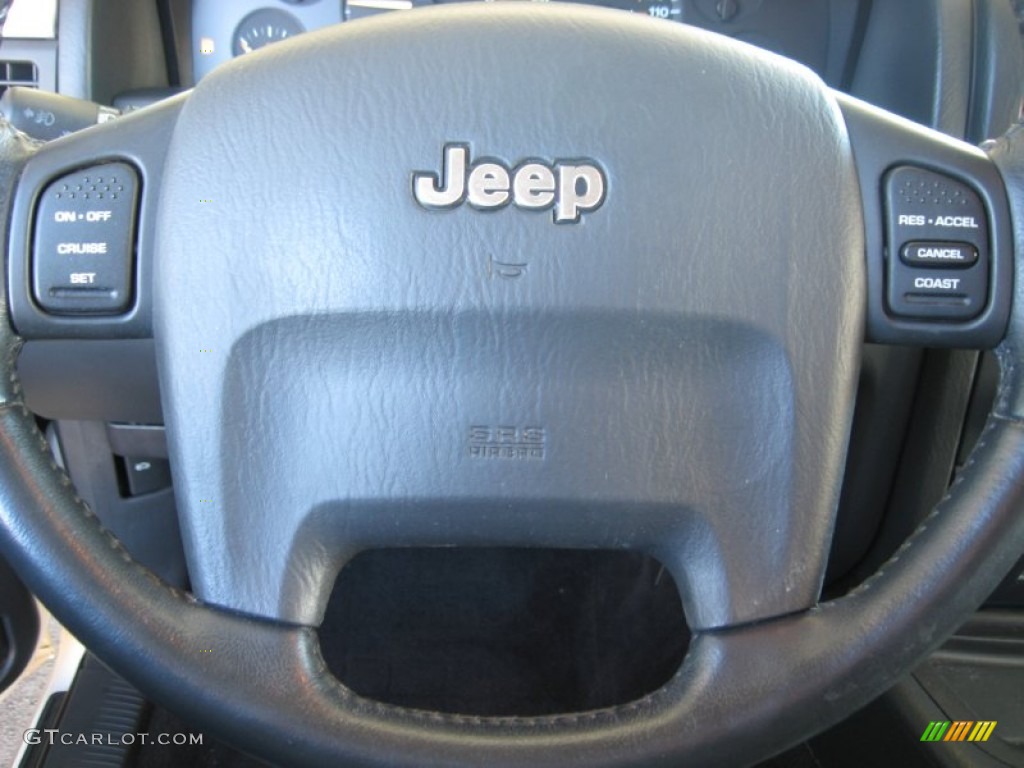 2003 Grand Cherokee Laredo 4x4 - Stone White / Dark Slate Gray photo #29