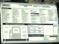 2012 GMC Sierra 2500HD SLE Crew Cab 4x4 Window Sticker