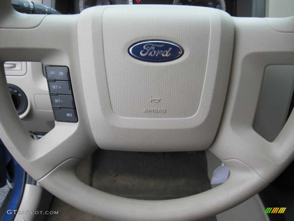 2009 Escape XLS - Sport Blue Metallic / Stone photo #29