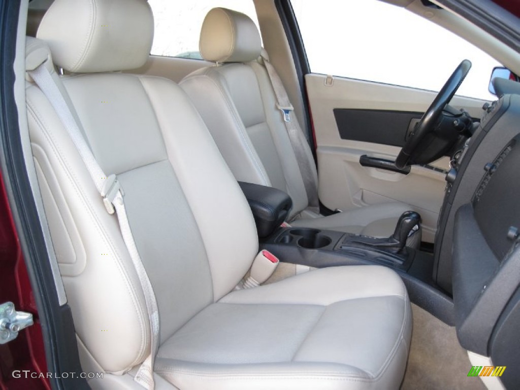 2003 CTS Sedan - Garnet Red / Light Neutral photo #13