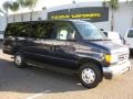True Blue Metallic 2006 Ford E Series Van E350 XLT 15 Passenger