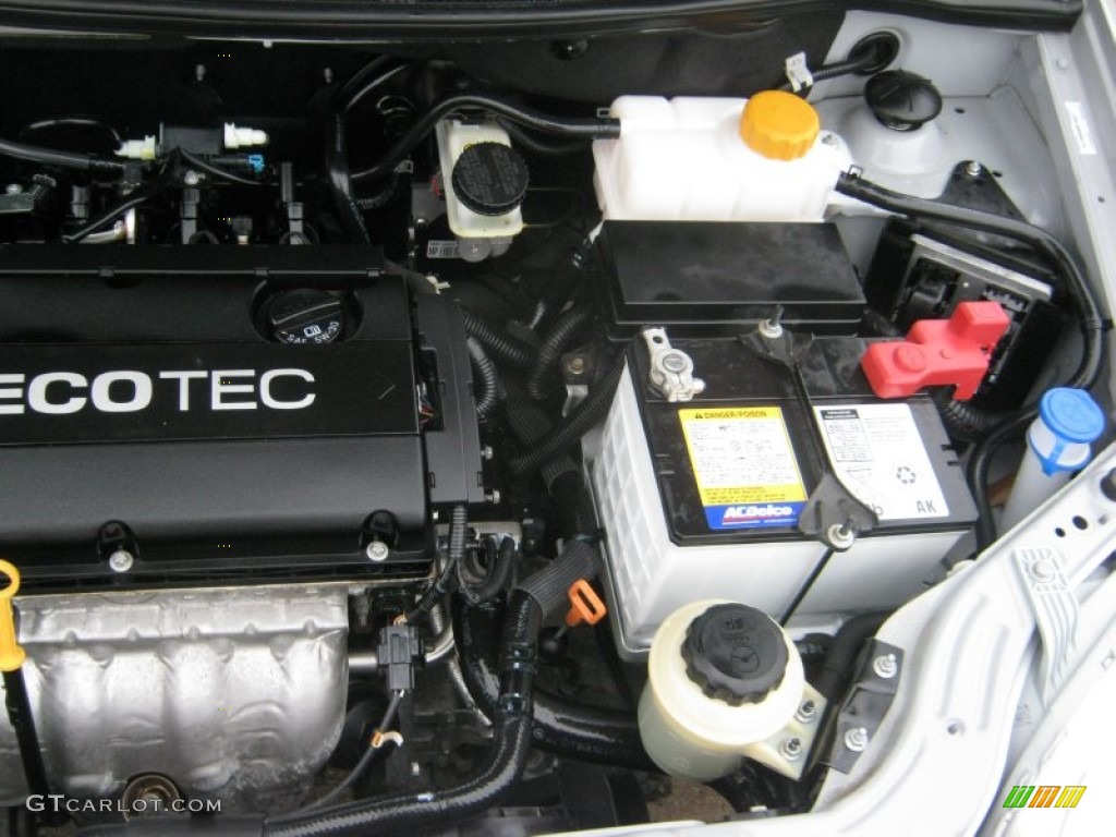 2010 Chevrolet Aveo LT Sedan 1.6 Liter DOHC 16-Valve VVT Ecotech 4 Cylinder Engine Photo #59388511
