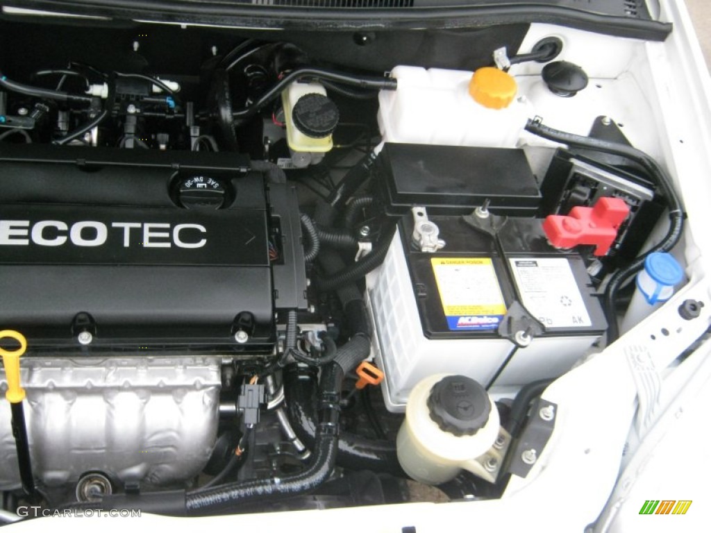 2010 Chevrolet Aveo LT Sedan 1.6 Liter DOHC 16-Valve VVT Ecotech 4 Cylinder Engine Photo #59388721