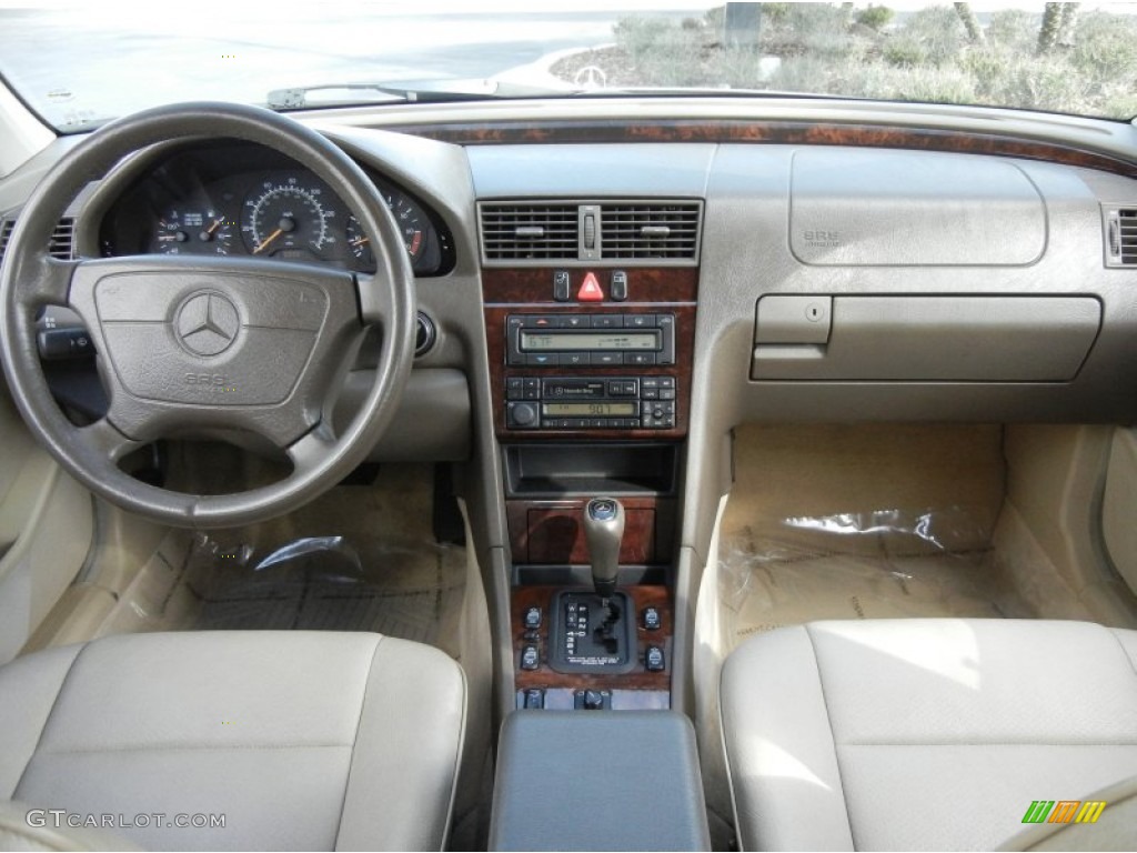 1997 Mercedes-Benz C 230 Sedan Tan Dashboard Photo #59388738