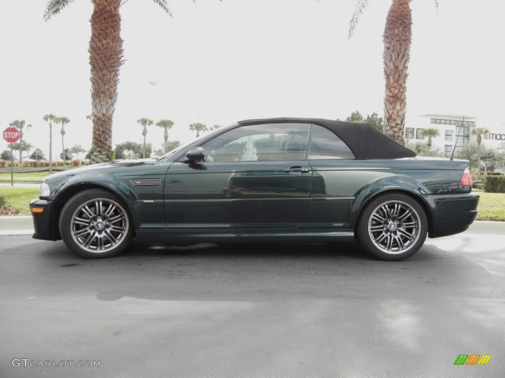 2004 M3 Convertible - Oxford Green Metallic / Cinnamon photo #1