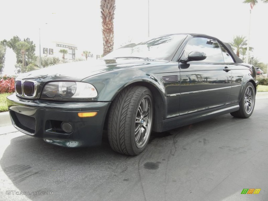Oxford Green Metallic 2004 BMW M3 Convertible Exterior Photo #59389105