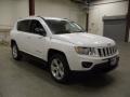 2012 Bright White Jeep Compass Sport  photo #7