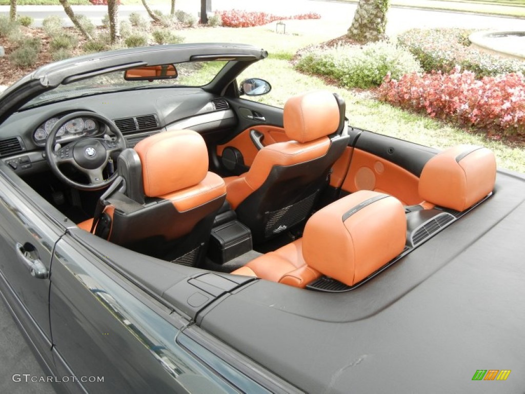 Cinnamon Interior 2004 BMW M3 Convertible Photo #59389192