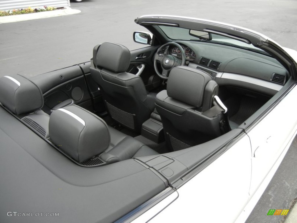 2006 3 Series 330i Convertible - Alpine White / Black photo #12