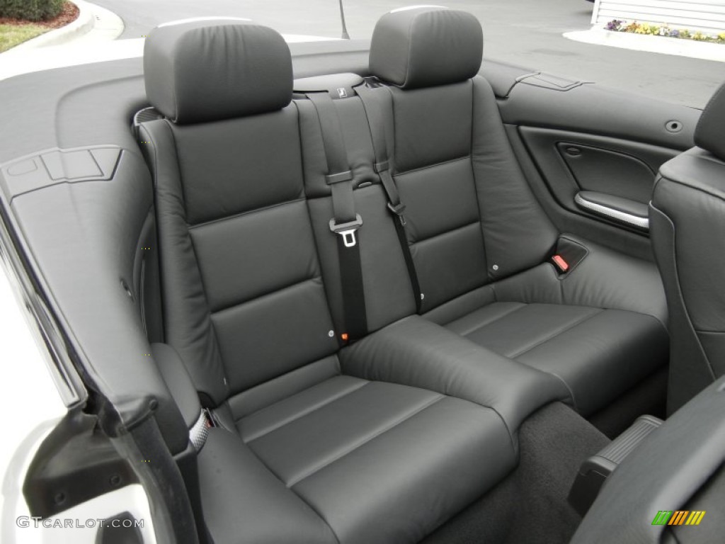 Black Interior 2006 BMW 3 Series 330i Convertible Photo #59389567