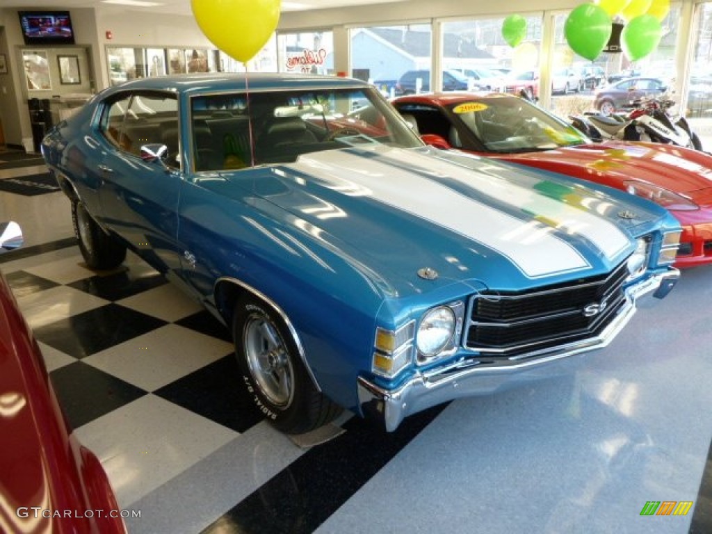 1972 Chevelle SS - Mulsanne Blue / Black photo #1