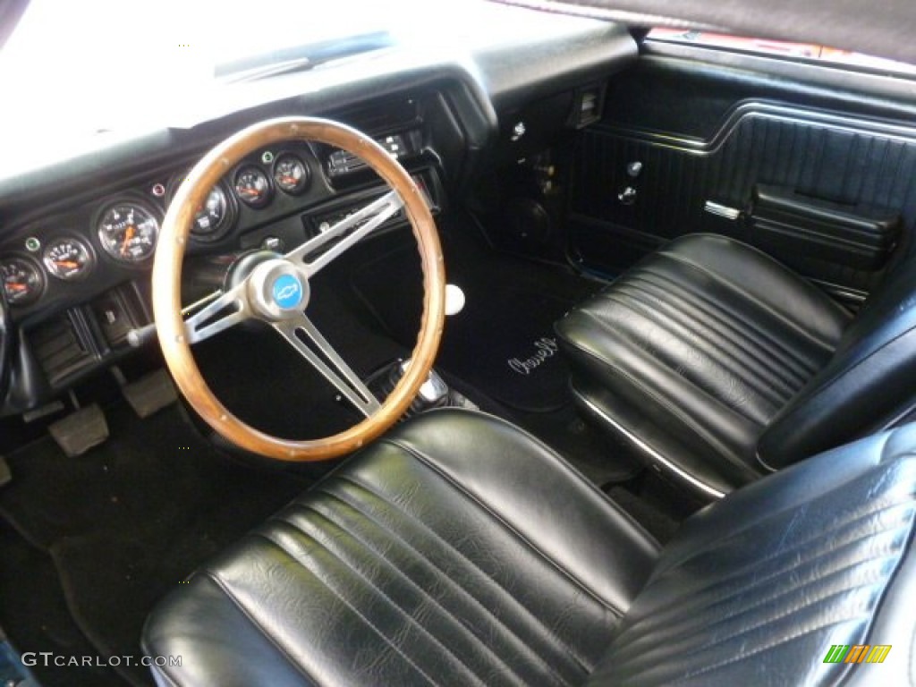 Black Interior 1972 Chevrolet Chevelle SS Photo #59390063