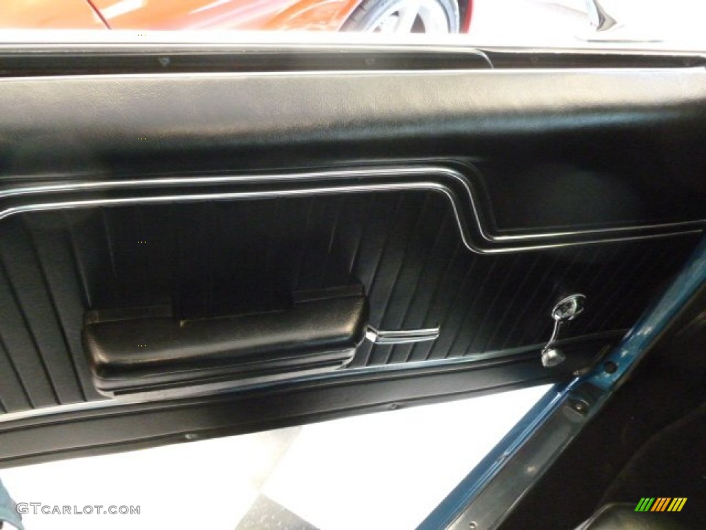 1972 Chevrolet Chevelle SS Black Door Panel Photo #59390072