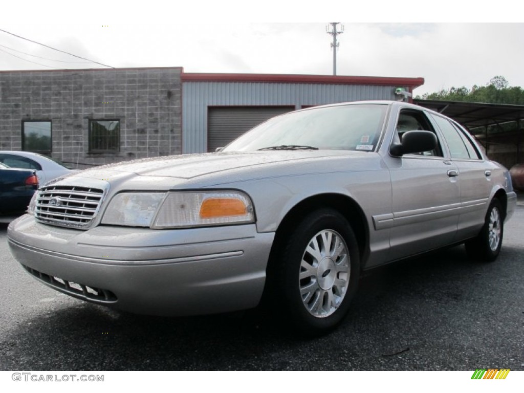 Silver Birch Metallic Ford Crown Victoria