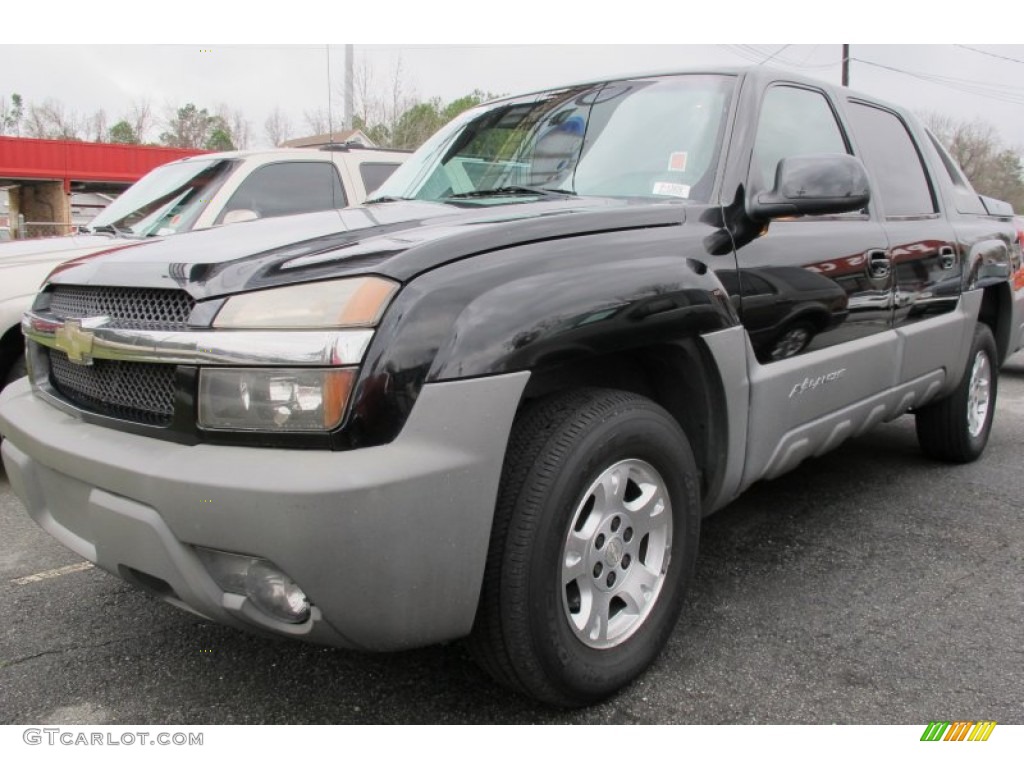 2002 Avalanche 4WD - Onyx Black / Graphite photo #1