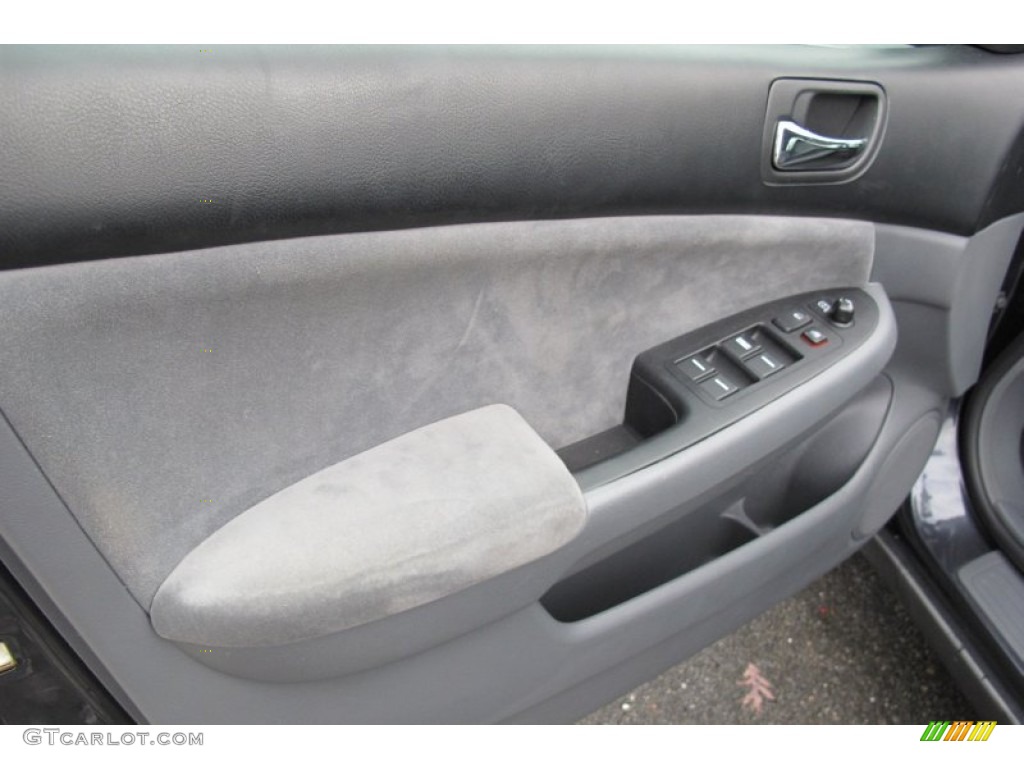 2005 Honda Accord LX Sedan Gray Door Panel Photo #59391191