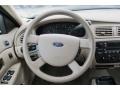 Medium/Dark Pebble Beige 2006 Ford Taurus SE Steering Wheel