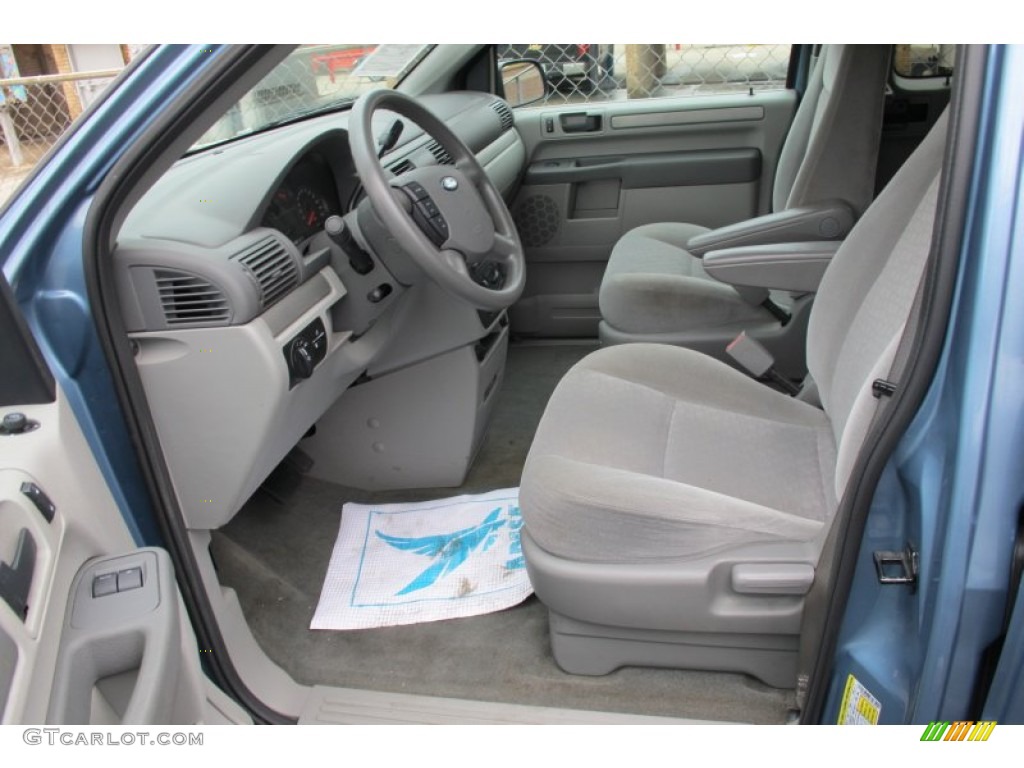 Flint Gray Interior 2007 Ford Freestar SE Photo #59391546