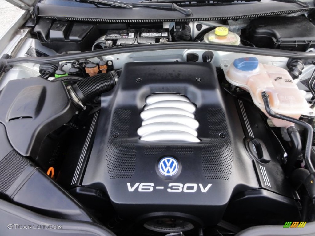 2001 Volkswagen Passat GLX Wagon 2.8 Liter DOHC 30-Valve V6 Engine Photo #59391938