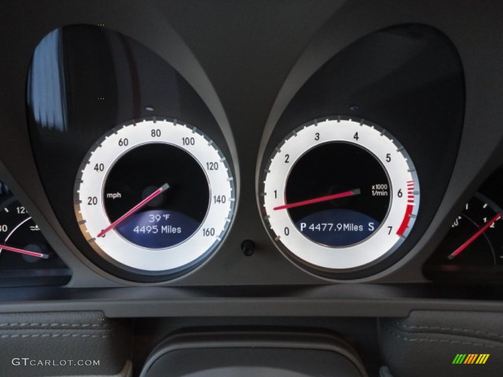 2009 Mercedes-Benz SL 550 Roadster Gauges Photo #59393750