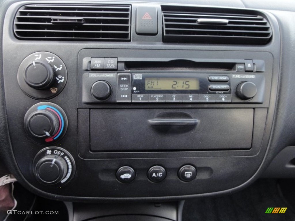 2004 Honda Civic LX Sedan Controls Photo #59394242