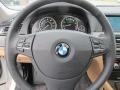 2010 BMW 7 Series Saddle/Black Nappa Leather Interior Steering Wheel Photo