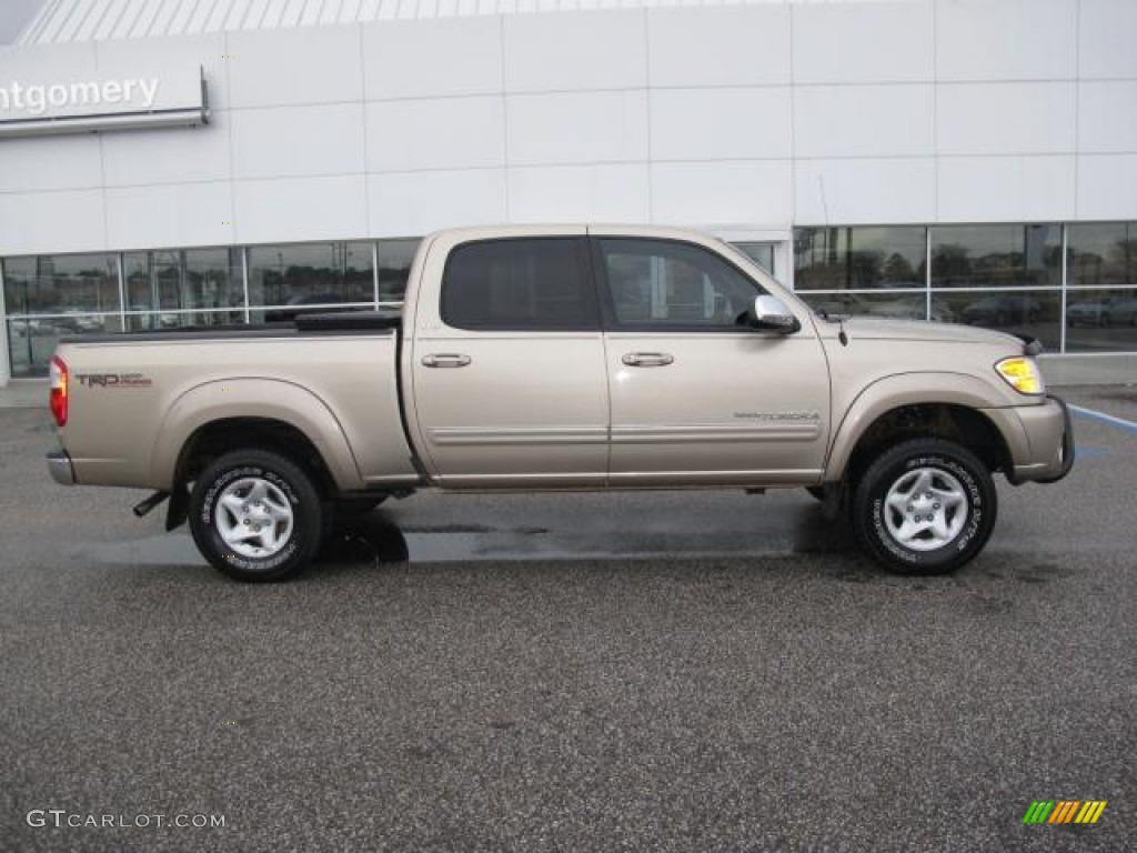 Desert Sand Mica 2004 Toyota Tundra SR5 TRD Double Cab 4x4 Exterior Photo #59394561