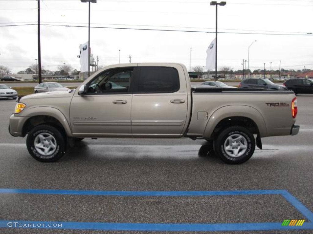 Desert Sand Mica 2004 Toyota Tundra SR5 TRD Double Cab 4x4 Exterior Photo #59394605