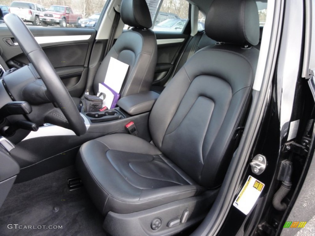 2009 A4 2.0T Premium quattro Sedan - Brilliant Black / Black photo #17