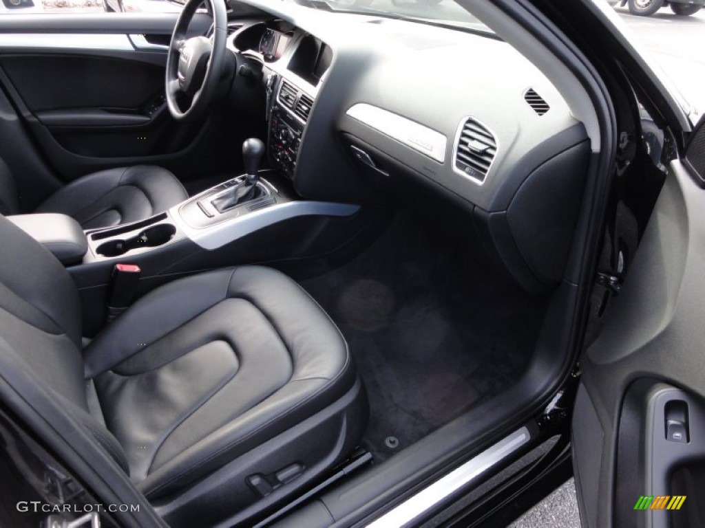 2009 A4 2.0T Premium quattro Sedan - Brilliant Black / Black photo #18