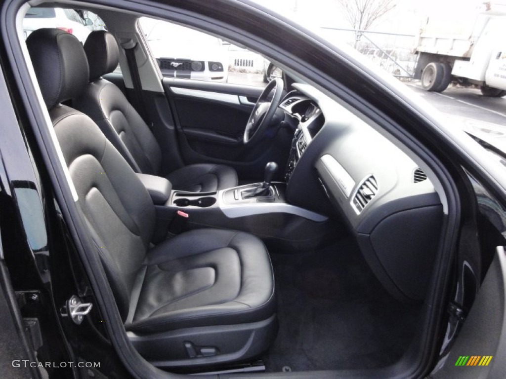 2009 A4 2.0T Premium quattro Sedan - Brilliant Black / Black photo #20