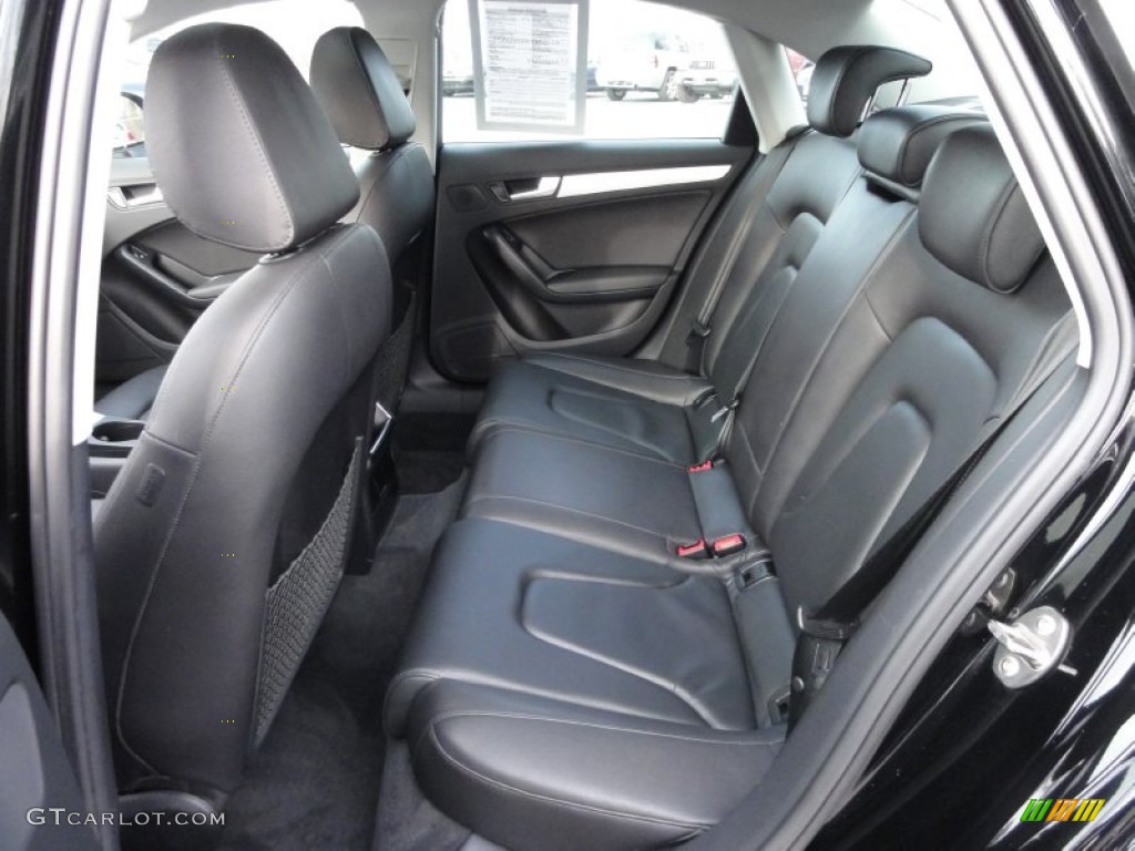 2009 A4 2.0T Premium quattro Sedan - Brilliant Black / Black photo #24