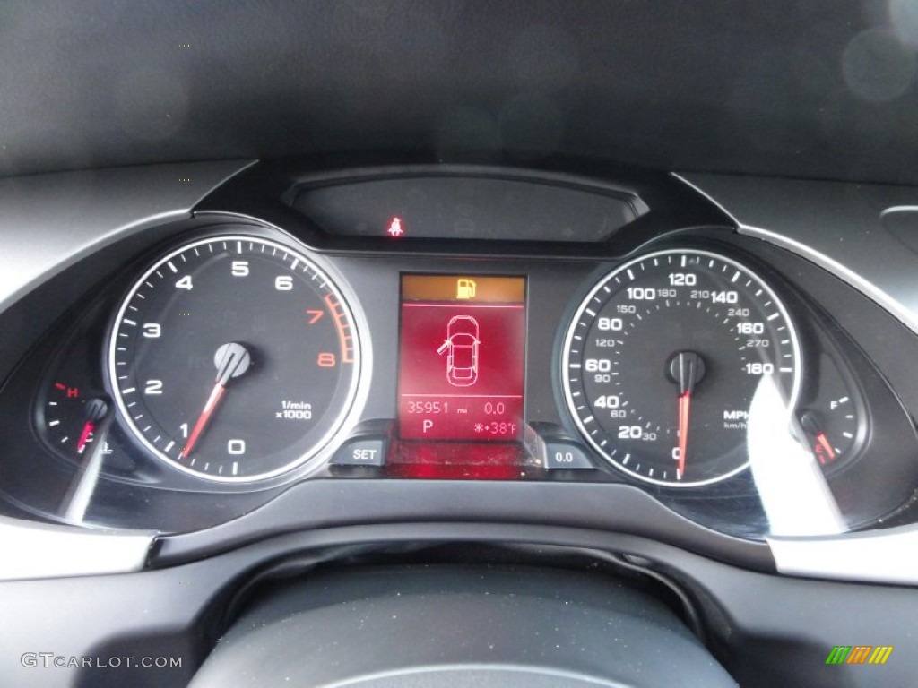 2009 A4 2.0T Premium quattro Sedan - Brilliant Black / Black photo #38