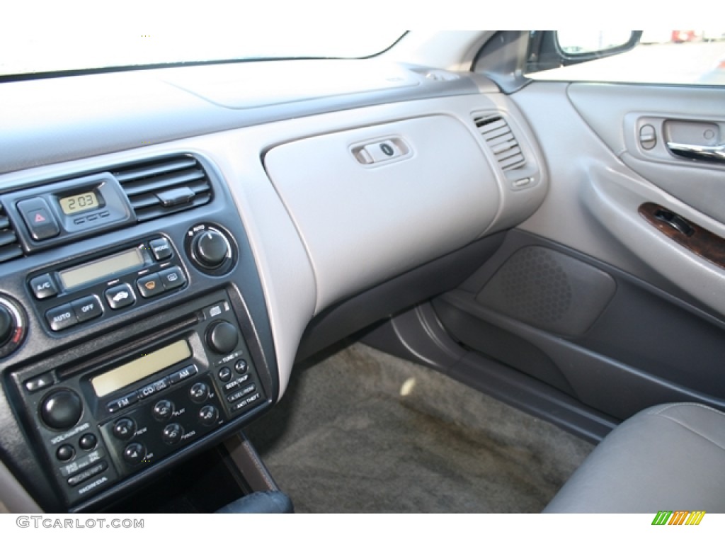 1999 Accord EX V6 Sedan - Flamenco Black Pearl / Gray photo #5
