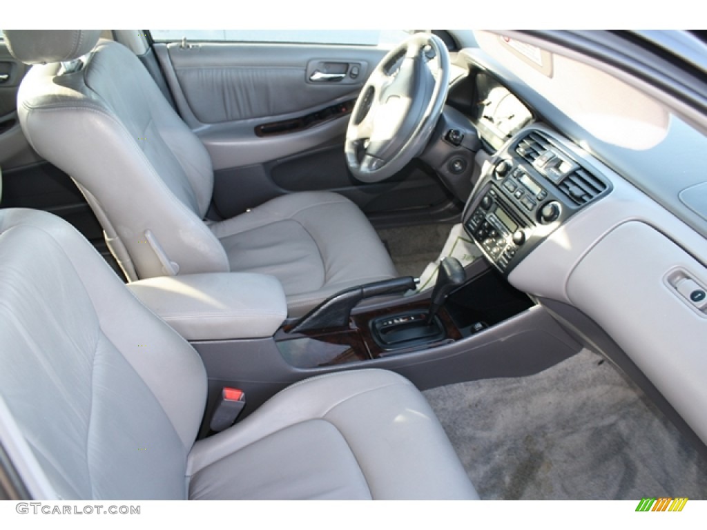1999 Accord EX V6 Sedan - Flamenco Black Pearl / Gray photo #8