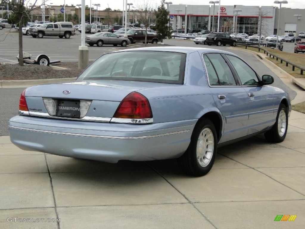 1998 Crown Victoria LX Sedan - Light Denim Blue Metallic / Light Graphite photo #5