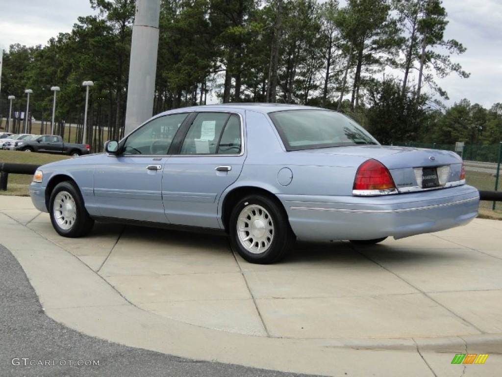 1998 Crown Victoria LX Sedan - Light Denim Blue Metallic / Light Graphite photo #6