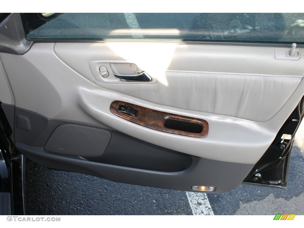 1999 Accord EX V6 Sedan - Flamenco Black Pearl / Gray photo #10